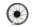 Rear wheel rim spoked hub assembly 18x2.50 DID KTM GS 620 RD EXC 620 LC4 94-99