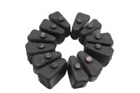 Ryckdämpare gummiblock drevhållare hjulnav sats bak Honda CBR 900 RR SC50 02-03