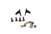 Seat hooks mounting brackets pair bolts BMW K 100 RS 4 Ventiler K589 0523 89-92