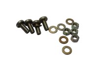 Seat hooks mounting brackets pair bolts BMW K 100 RS 4 Ventiler K589 0523 89-92