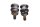 Diábolos caballete taller soportes basculante par Suzuki SV 1000 S WVBX 03-07