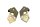 Mirror mount bracket pair left right BMW K 100 RS 4 Ventiler K589 0523 89-92