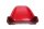 Garde-boue avant supérieur bec rouge BMW R 1100 GS Enduro/Reiseenduro 93-99