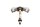 Lower triple clamp steering stem yoke with bearings Honda CBR 900 RR SC50 02-03