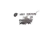 Etulokasuoja nokka fender yläosa kate musta BMW R 1200 GS K25 0307 R12 04-07
