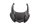 Etulokasuoja nokka fender yläosa kate musta BMW R 1200 GS K25 0307 R12 04-07
