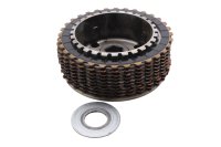 Clutch hub inner basket with friction plates set Suzuki GSX 1100 G GV74A 91-96