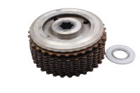 Clutch hub inner basket with friction plates set Suzuki GSX 1100 G GV74A 91-96