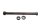 Hjulaxel bak distanser bussningar mutter bricka Honda CBR 900 RR SC50 02-03