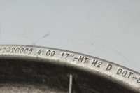 Cerchio posteriore ruota raggi Akront 4x17 pollici BMW R 1100 GS 259 0409 93-99