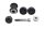 Gomas soporte depósito casquillos tornillos KTM Super Moto 950 LC8 SM950 05-08