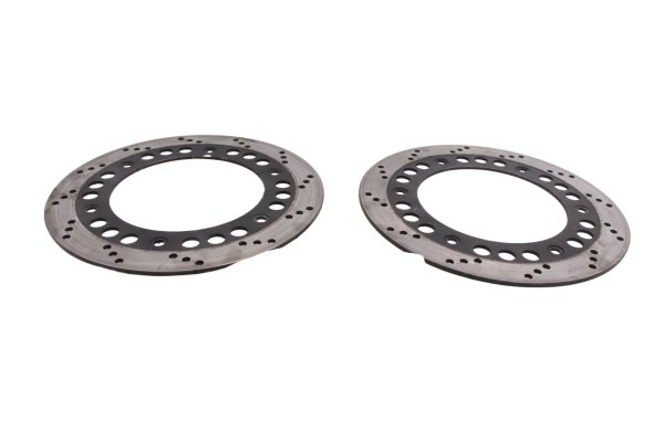 Brake discs rotors pair bolts front left right Suzuki GSX 1100 G GV74A 91-96