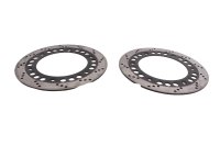 Brake discs rotors pair bolts front left right Suzuki GSX 1100 G GV74A 91-96