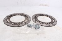 Brake discs rotors pair bolts front left right Suzuki GSX 1100 G GV74A 91-96