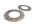 Brake discs rotors pair bolts front left right Suzuki GSX 1100 G GV74A 91-96