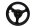 Takavanne takapyörä 17x5.00 musta 3-puolainen Kawasaki ZR 7S ZR750F H 01-04
