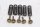 Kopplingsfjädrar sats bultar 5 st tryckplatta Honda CBR 900 RR SC50 02-03