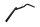 Ohjaustanko 22 mm putki ohjainura BMW K 100 RS 4 Ventiler K589 0523 89-92
