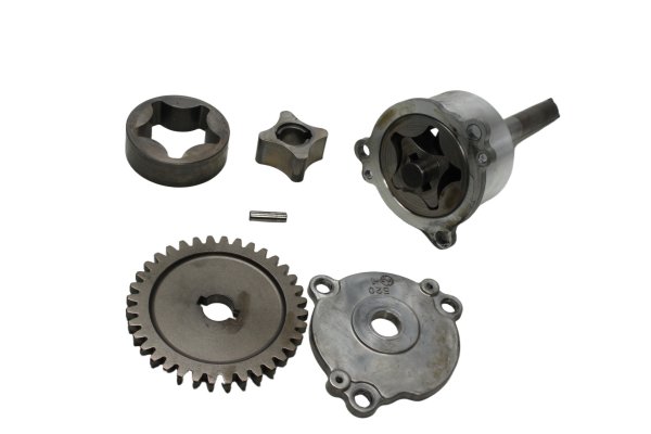 Oil pump engine lubrication rotor gear cover Kawasaki ZZR 600 ZX600E1-3 93-95