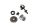 Oil pump engine lubrication rotor gear cover Kawasaki ZZR 600 ZX600E1-3 93-95