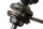 Albero motore bielle ingranaggio primario cuscinetti Suzuki GS 400 GS400 77-83