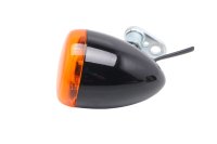 Blinkers körriktningsvisare bullet svart orange fäste Harley-Davidson universell
