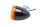 Blinkers körriktningsvisare bullet svart orange fäste Harley-Davidson universell