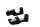 Styrförhöjare rörstyrsadapter MV par BMW K 100 RS 4 Ventiler K589 0523 89-92