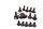 Jarrulevyn pultit ruuvit sarja etu taka aluslaatat BMW R 1200 S K29 0366 06-08