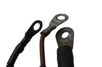 Jordkabel batteri minuspol ledning sats BMW K 100 RS 4 Ventiler K589 0523 89-92
