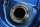 Depósito gasolina combustible azul metalizado Suzuki SV 650 S WVBY 03-06