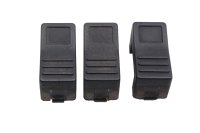 Cache interrupteur obturateur cockpit lot de 3 pièces BMW K 100 K100 K589 82-88