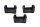 Cache interrupteur obturateur cockpit lot de 3 pièces BMW K 100 K100 K589 82-88