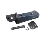 Matkustajan jalkatappi takana vasen sininen BMW R 1150 R Rockster R28 0308 03-05