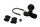 Telefoonhouder navigatie stuur U-beugel Honda XRV 750 Africa Twin RD04 90-92