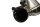 Äänenvaimennin pakoputki kiristinpanta oikea Kawasaki ZX-4RR 400 T Ninja 26-26