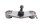 Alakolmio haarukka pallonivel Telelever BMW R 1150 R Rockster R28 0308 03-05
