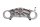 Alakolmio haarukka pallonivel Telelever BMW R 1150 R Rockster R28 0308 03-05