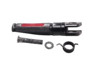 Voetsteun bestuurder links voor met veer pen en ring Honda CBR 900 RR SC50 02-03