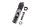 Voetsteun bestuurder links voor met veer pen en ring Honda CBR 900 RR SC50 02-03