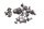 Bremseskivebolte skruer sæt for bag BMW R 1150 R Rockster R28 0308 03-05