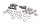 Bremseskivebolte skruer sæt for bag BMW R 1150 R Rockster R28 0308 03-05