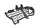 Kølergitter beskyttelse grill foran Honda XRV 750 Africa Twin RD04 90-92