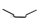 Manubrio sterzo tubo rialzato curvato touring nero BMW K 100 K100 K589 82-88