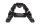 Zadeldrager subframe achter steun houder BMW R 1150 R Rockster R28 0308 03-05