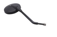 Specchietto retrovisore sinistro tondo nero dado BMW K 100 K100 K589 82-88