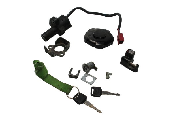 Lock set ignition switch fuel tank cap Honda XRV 750 Africa Twin RD04 90-92