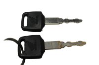 Lock set ignition switch fuel tank cap Honda XRV 750 Africa Twin RD04 90-92