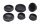 Rammepropper dækkapper låg sæt 6 stykker BMW R 1150 R Rockster R28 0308 03-05