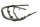 Telaietto posteriore subframe supporto sella coda BMW R 1200 S K29 0366 06-08